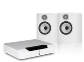 Zestawy stereo - Bluesound POWERNODE EDGE (biały) + 606 S3 (biały) - miniaturka - grafika 1
