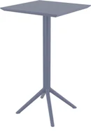 Meble gastronomiczne - Stół barowy Siesta Sky Folding Dark Grey - miniaturka - grafika 1