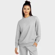 Bluzy sportowe damskie - Bluza dresowa Lifestyle damska SIROKO Ash-W - miniaturka - grafika 1
