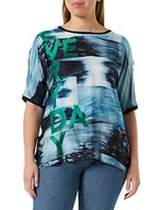 Koszulki i topy damskie - Gerry Weber Koszulka damska 170210-35018, granatowa, 38 (DE), grantowy, 38 - miniaturka - grafika 1