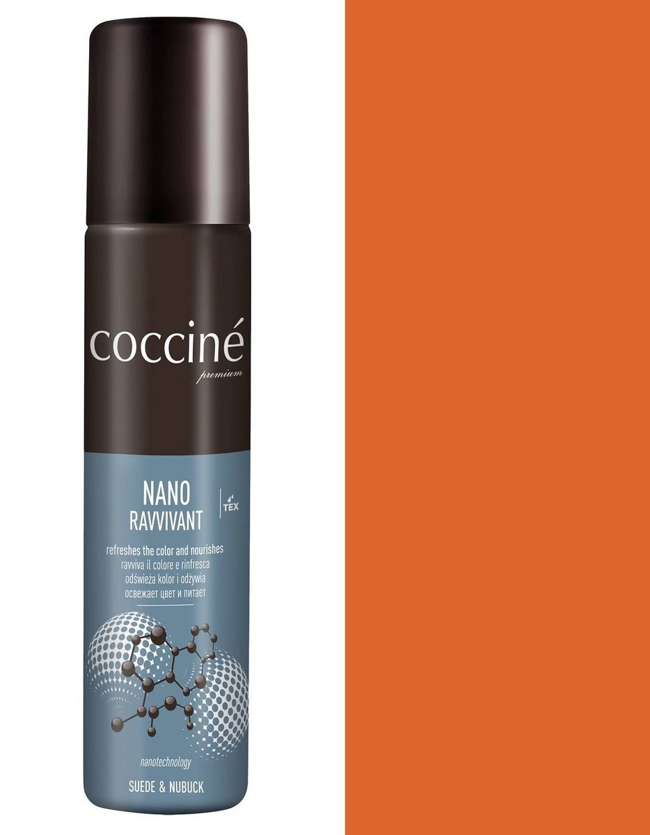 Renowator do zamszu i nubuku nano ravvivant 75 ml Pomarańczowy 351