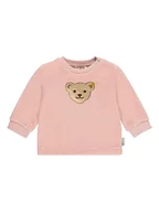 Bluzy i sweterki niemowlęce - Steiff Bluza w kolorze jasnoróżowym - miniaturka - grafika 1