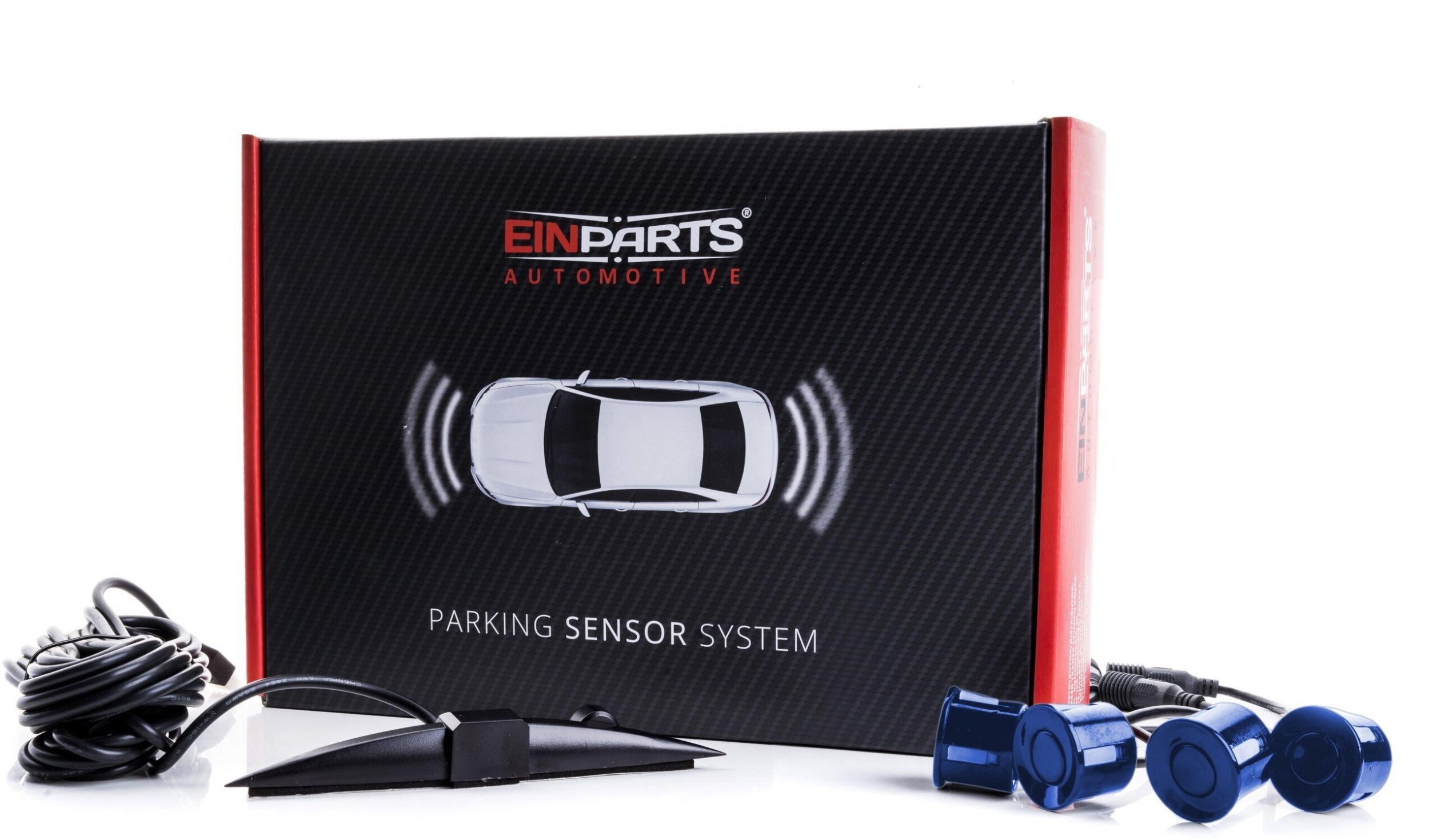 Einparts Automotive EINPARTS AUTOMOTIVE CZUJNIK PARKOWANIA EPP6600 DO SAMOCHODÓW CZARNE ZESTAW