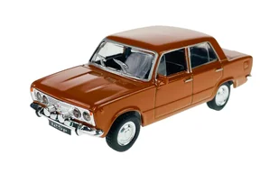 KOLEKCJA PRL FIAT 125p BRĄZOWY 1:43 - Samochody i pojazdy dla dzieci - miniaturka - grafika 1