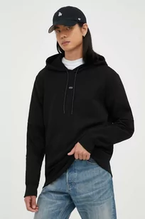 G-Star Raw bluza męska kolor czarny z kapturem gładka - Bluzy męskie - miniaturka - grafika 1