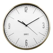 Zegary - Zegar ścienny Odin 30 x 4 cm złoty - miniaturka - grafika 1