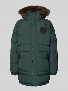 Kurtka pikowana z naszywką z logo model ‘Everest’ - Kurtki męskie - miniaturka - grafika 1