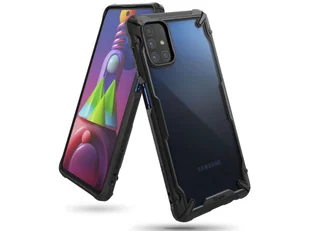 Ringke Etui Fusion X do Galaxy M51 czarny - Etui i futerały do telefonów - miniaturka - grafika 2