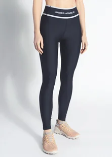 Legginsy treningowe damskie czarne Under Armour HeatGear - Spodnie sportowe damskie - miniaturka - grafika 1