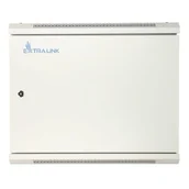 Szafy rack - ExtraLink Szafa 9U 600X450 ASP WALL-MOUNTED RACKMOUNT CABINET METAL DOOR GRAY EX.13018 - miniaturka - grafika 1