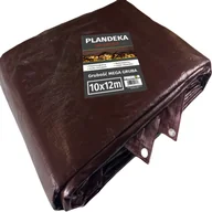 Folie budowlane - Plandeka ochronna 10x12 m 200 g/m2 brązowa 5902335201617 - miniaturka - grafika 1