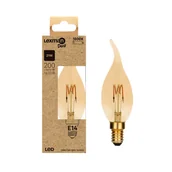 Żarówki tradycyjne - Żarówka dekoracyjna E14 3 W 200 lm Ciepła biel Lexman - miniaturka - grafika 1