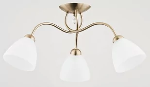 Alfa Lampa wisząca zwis żyrandol Amarillo 3x60W E27 patyna 23753 - Lampy sufitowe - miniaturka - grafika 1