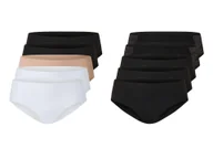Majtki damskie - esmara® Hipstery damskie cięte laserowo, 5 par - miniaturka - grafika 1