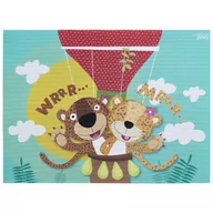 Kubki dla dzieci - Mata stołowa PVC/PS Mimi i Alex 30 x 40 cm Balon AMBITION JUNIOR - miniaturka - grafika 1