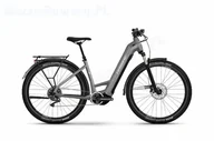 Rowery elektryczne - Haibike TREKKING 7 LOW 2024 urban grey/white - gloss 27,5 cala - miniaturka - grafika 1