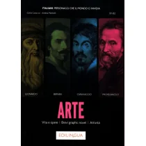 Arte Vita e opere Brevi graphic novel Attivita B1-B2 - Książki do nauki języka angielskiego - miniaturka - grafika 1
