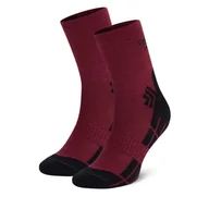 Skarpetki męskie - Skarpety wysokie unisex Reebok R0401-SS24 (1- pack) Bordowy - miniaturka - grafika 1