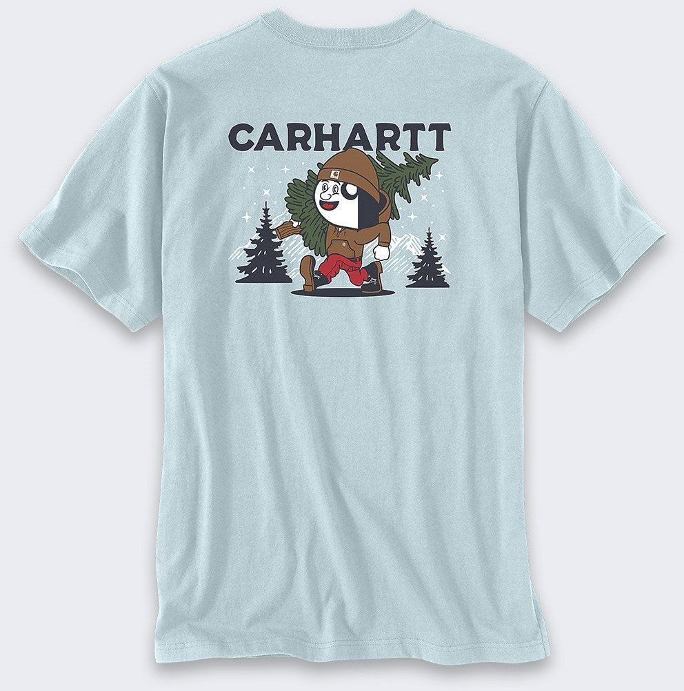 Koszulka Carhartt Heavyweight Graphic Early Fog