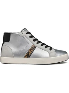 Geox Sneakersy "Blomiee" w kolorze srebrnym - Trampki damskie - miniaturka - grafika 1
