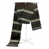 Apaszki i szaliki męskie - SZAL Szalik MĘSKI Zimowy Ciepły BRĄZOWO - KREMOWO - ZIELONY Pako Jeans - miniaturka - grafika 1