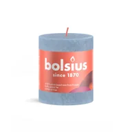 Świece - Bolsius Stub świeca niebieska - Ø68 mm - Wysokość 8 cm - Niebieska - 35 godzin palenia - miniaturka - grafika 1