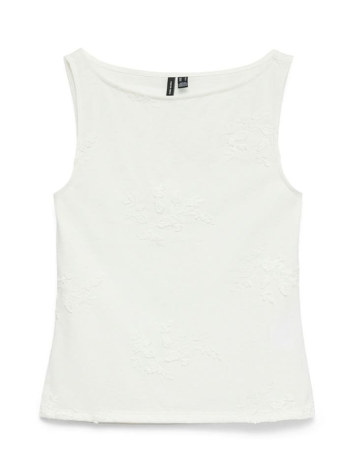 Vero Moda Top w kolorze białym