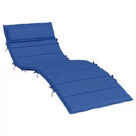 Poduszki na krzesła - Poduszka na leżak, niebieska, 180x60x3 cm, tkanina - miniaturka - grafika 1
