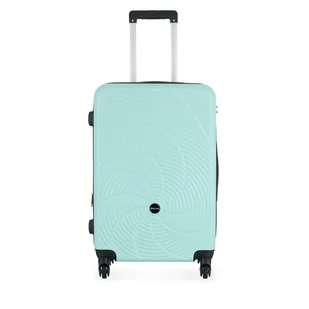 Walizka średnia Semi Line T5923-2 Zielony - Walizki - miniaturka - grafika 1
