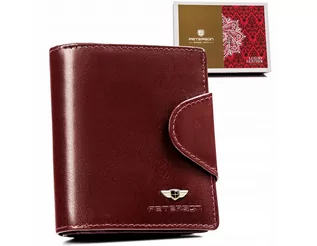 Portfele - Skórzany portfel damski z systemem RFID — Peterson - grafika 1