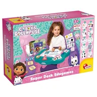 Zabawki kreatywne - Biurko z grami edukacyjnymi Koci Domek Gabi 103355 LISCIANI - miniaturka - grafika 1