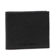 Portfele - Mały Portfel Męski Emporio Armani Y4R167 Y068E 80001 Czarny - miniaturka - grafika 1