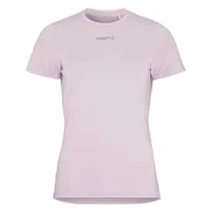 Koszulki i topy damskie - Damska Koszulka z krótkim rękawem CRAFT ADV ESSENCE SS TEE 2 W 1914798-746000 – Fioletowy - miniaturka - grafika 1