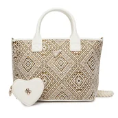 Torebki damskie - Torebka Guess J6GZ10 WO700 Beżowy - miniaturka - grafika 1