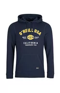 Bluzy męskie - O'NEILL Męska bluza z kapturem z kapturem, 15011 atrament niebieski, XL/XXL (2 sztuki) - miniaturka - grafika 1