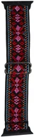 Akcesoria do smartwatchy - GlacierX pasek do smartwatcha Nylon Nomad Threads Oriental Rose do Apple Watch 38/40/41mm Czerwono-Różowy - miniaturka - grafika 1