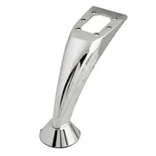 Zawiasy, okucia i inne akcesoria - Nóżka ukośna H=13 chrom - miniaturka - grafika 1