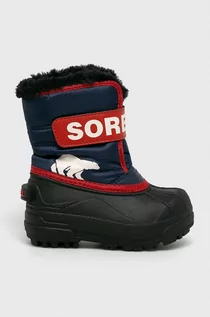 Buty dla dziewczynek - Sorel - Obuwie zimowe Childrens Snow Commander - grafika 1