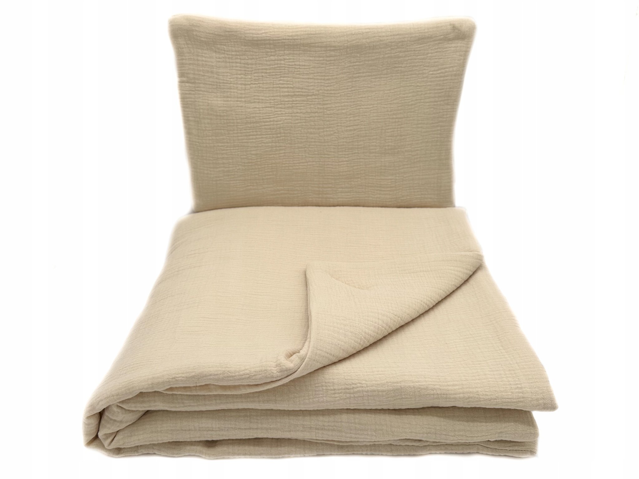 Komplet Pościel Muślinowa Basic Z Wypełnieniem 100 x 135 CM 2 Elementy