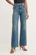 Spodnie damskie - Patrizia Pepe jeansy damskie high waist - miniaturka - grafika 1