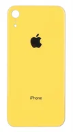 Części serwisowe do telefonów - Klapka Plecki Tył iPhone XR Yellow Duże oczko - miniaturka - grafika 1