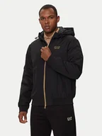 Kurtki męskie - EA7 Emporio Armani Kurtka przejściowa 8NPB21 PNFZZ 0208 Czarny Regular Fit - miniaturka - grafika 1