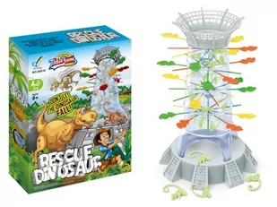 Gra Rodzinna Typu Bierki - Spadające Dinozaury Małpki - Gry planszowe Gra Rodzinna Typu Bierki - Spadające Dinozaury Małpki - Gry planszowe - miniaturka - grafika 1