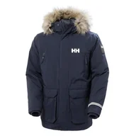Kurtki męskie - Męska Kurtka ocieplana HELLY HANSEN REINE PARKA 53630_597 – Granatowy - miniaturka - grafika 1