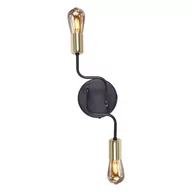 Lampy ścienne - Kaja ALFRED OLSZEWSKI Minimalistyczny kinkiet na dwie żarówki K-4945 z serii KUGA - miniaturka - grafika 1