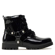 Buty dla dziewczynek - Trzewiki Mayoral 46479 70 Czarny - miniaturka - grafika 1