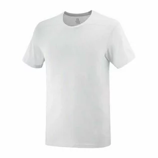 Koszulki sportowe damskie - Koszulka Salomon Essential Colorbloc White - grafika 1