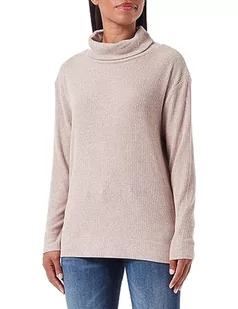 Triumph Damska bluza Thermal Mywear Sweter piżama Top, Light Grey Melange, 36 - Bluzy damskie - miniaturka - grafika 1
