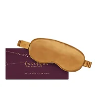 Akcesoria do bielizny - LE SILQUE Opaska na oczy z jedwabiu - gold - miniaturka - grafika 1