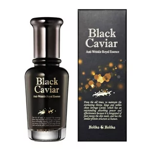 Holika Black CaviarAntiwrinkle Royal Essence - Kremy do twarzy - miniaturka - grafika 2